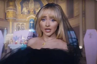 Sabrina Carpenter's Music Video Sparks Controversy Over Church Filming | Celebrity Sekai